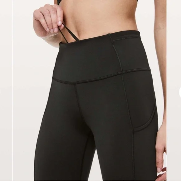 Lululemon Fast & Free Crop II *Nulux 19